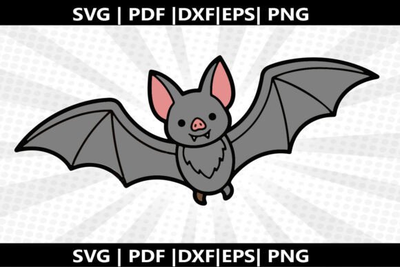 Bats SVG Cricut Cut File Graphics Freebies