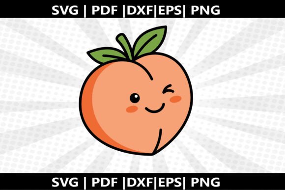 Peach Bum SVG Cricut Cut File: Graphics & Freebies for Creative Sellers