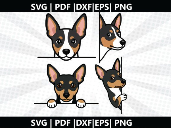Rat Terrier SVG Cricut Cut File