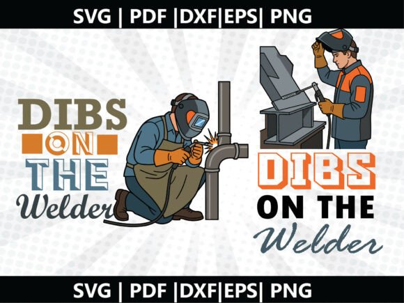 Welder SVG Cricut Cut File: Graphics for Freebies